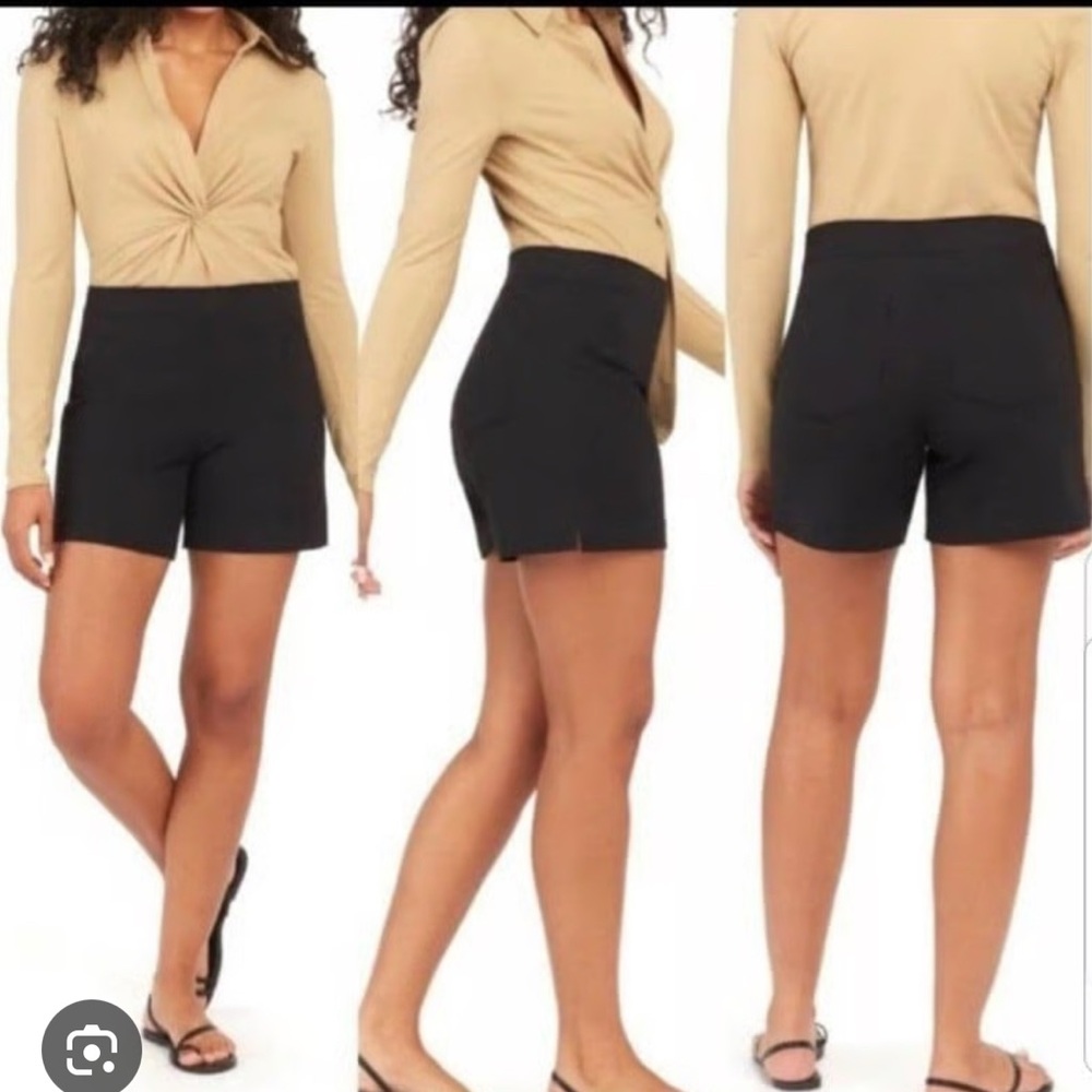 Spanx On The Go 6” shorts black size M